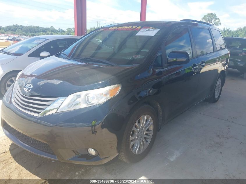 2012 Toyota Sienna Xle V6 8 Passenger VIN: 5TDYK3DC6CS225415 Lot: 39499796