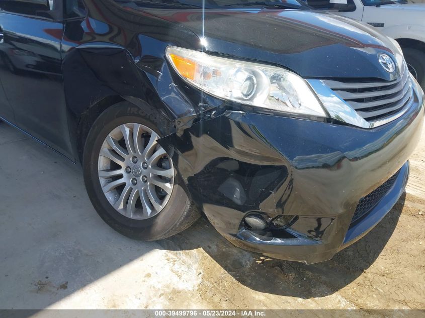 2012 Toyota Sienna Xle V6 8 Passenger VIN: 5TDYK3DC6CS225415 Lot: 39499796