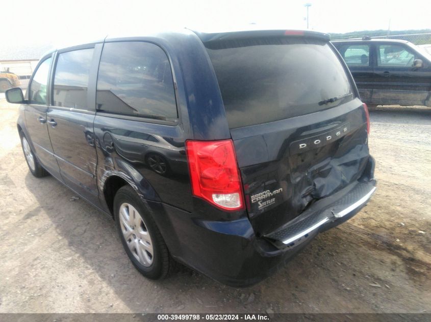 2014 Dodge Grand Caravan Se VIN: 2C4RDGBGXER194712 Lot: 39499798