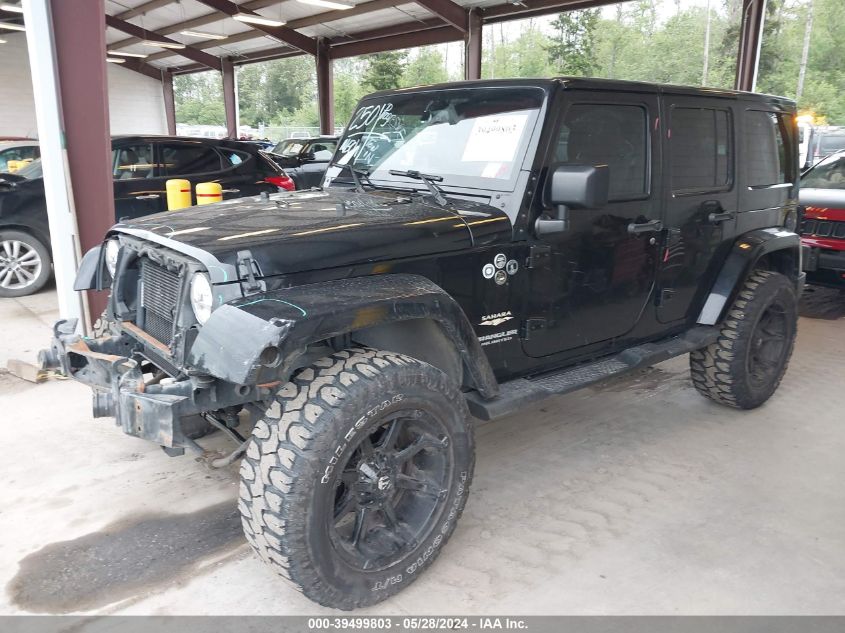 2015 Jeep Wrangler Unlimited Sahara VIN: 1C4BJWEG3FL680496 Lot: 39499803