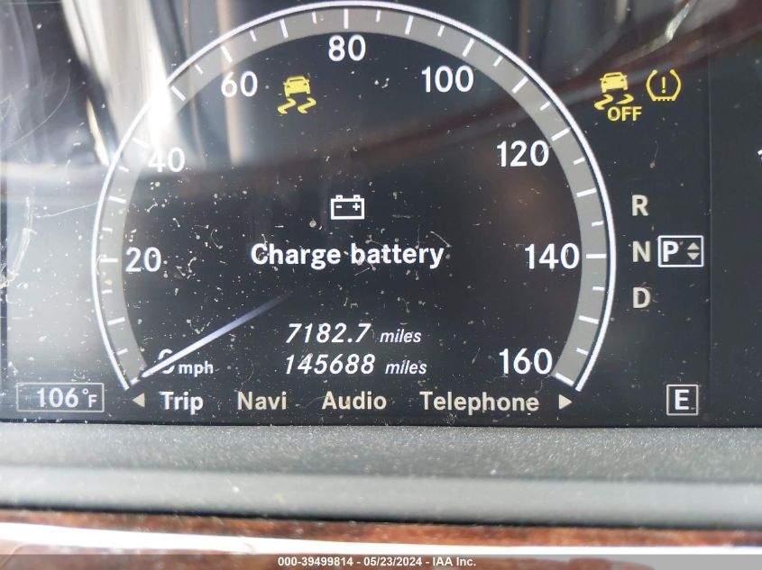 2013 Mercedes-Benz S 550 4Matic VIN: WDDNG9EB2DA495484 Lot: 39499814