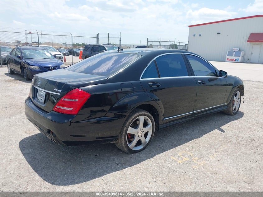 2013 Mercedes-Benz S 550 4Matic VIN: WDDNG9EB2DA495484 Lot: 39499814