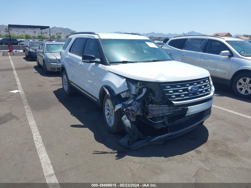 2017 Ford Explorer Xlt VIN: 1FM5K7D82HGD24834 Lot: 39499815