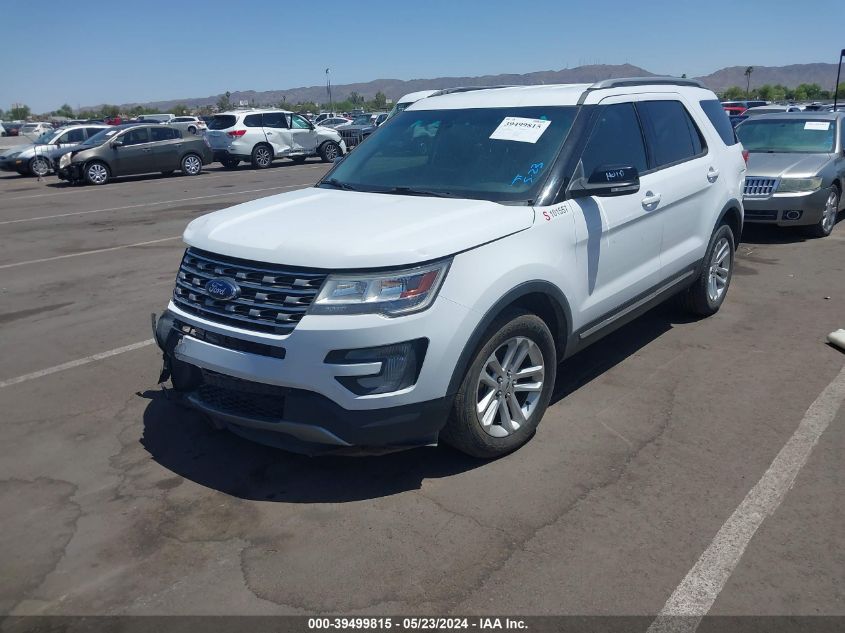 2017 Ford Explorer Xlt VIN: 1FM5K7D82HGD24834 Lot: 39499815