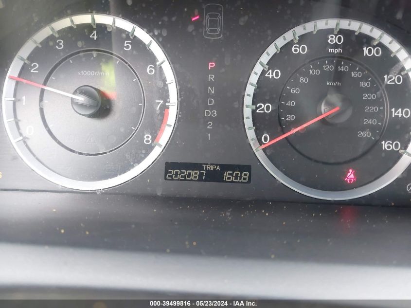 2010 Honda Accord 2.4 Ex-L VIN: 1HGCS1B8XAA003467 Lot: 39499816