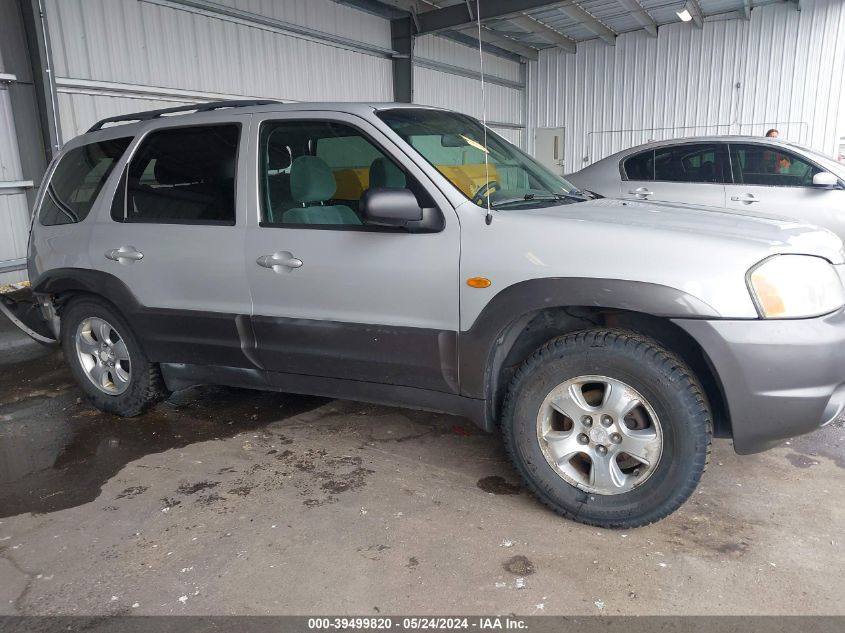 2004 Mazda Tribute Lx V6 VIN: 4F2CZ941X4KM10499 Lot: 39499820
