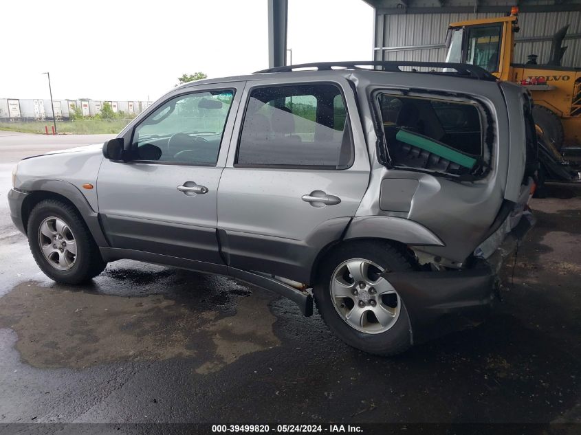 2004 Mazda Tribute Lx V6 VIN: 4F2CZ941X4KM10499 Lot: 39499820