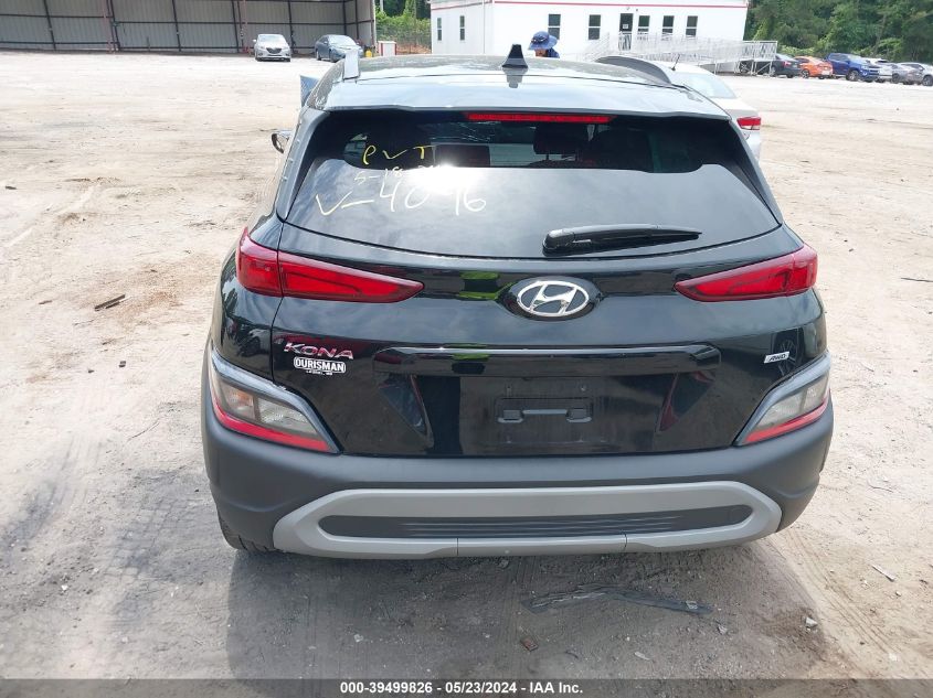 2023 Hyundai Kona Sel VIN: KM8K6CAB3PU964096 Lot: 39499826