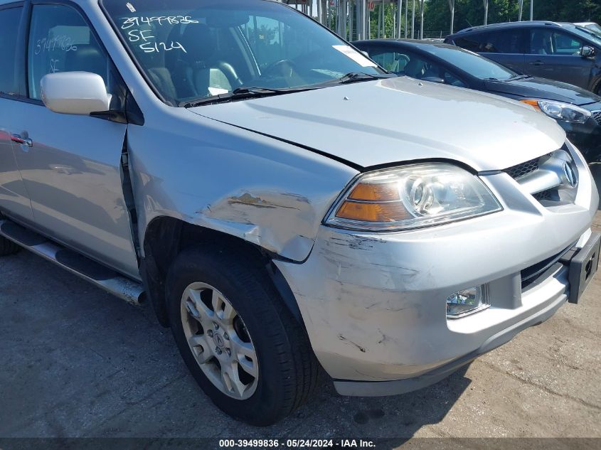 2004 Acura Mdx VIN: 2HNYD189X4H543190 Lot: 39499836