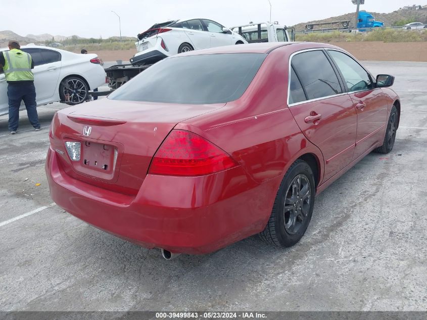 2007 Honda Accord 2.4 Se VIN: 1HGCM56347A006969 Lot: 39499843