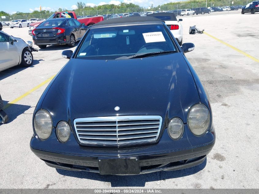 2002 Mercedes-Benz Clk 430 VIN: WDBLK70G72T125347 Lot: 39499849