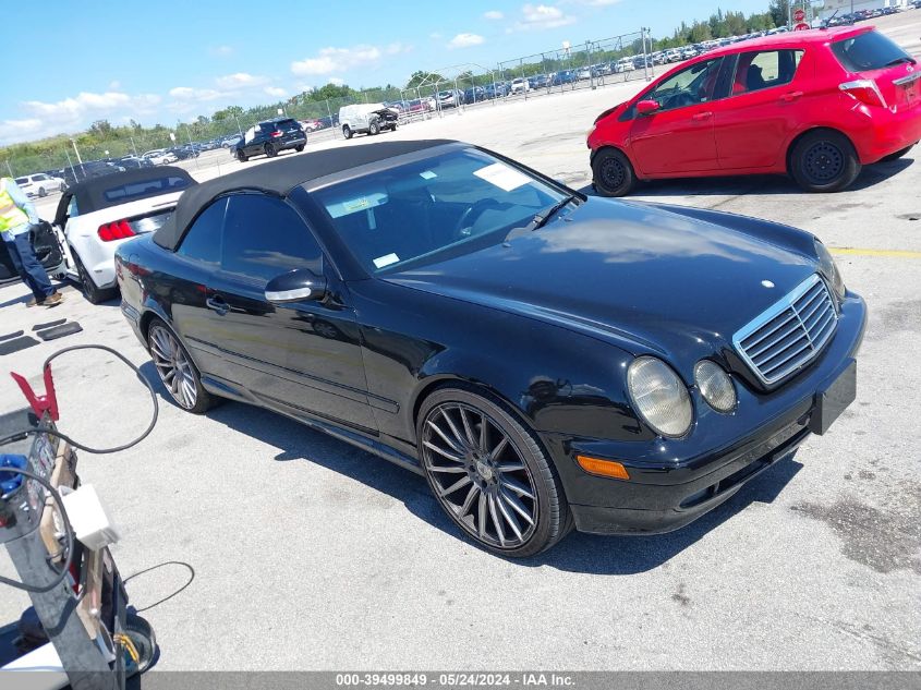 2002 Mercedes-Benz Clk 430 VIN: WDBLK70G72T125347 Lot: 39499849