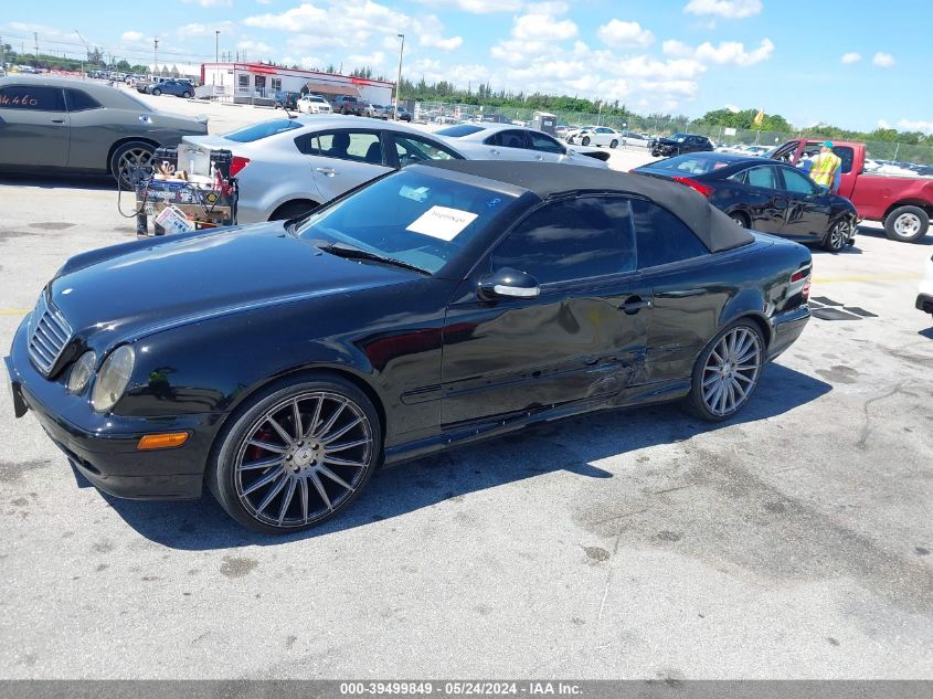 2002 Mercedes-Benz Clk 430 VIN: WDBLK70G72T125347 Lot: 39499849