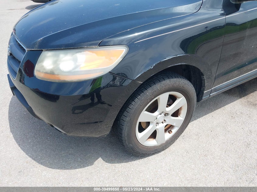 2008 Hyundai Santa Fe Limited/Se VIN: 5NMSH13E48H179525 Lot: 39499850