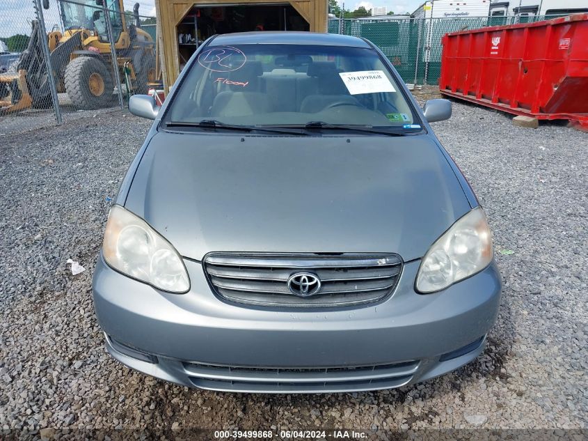 2003 Toyota Corolla Le VIN: JTDBR32E630033727 Lot: 39499868