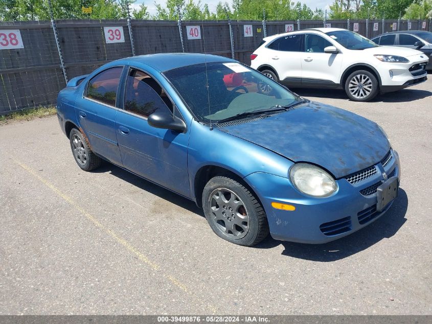 2003 Dodge Neon Sxt VIN: 1B3ES56C63D234463 Lot: 39499876