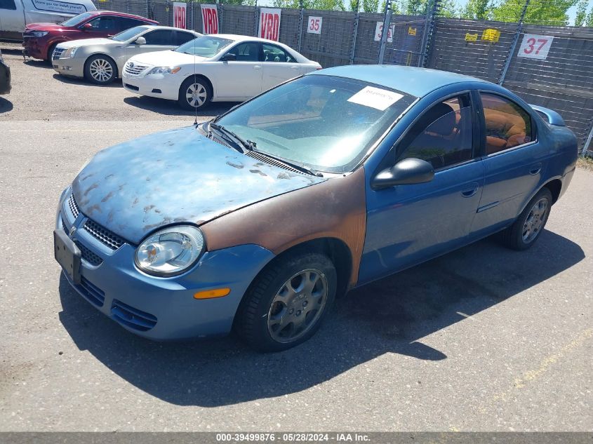 2003 Dodge Neon Sxt VIN: 1B3ES56C63D234463 Lot: 39499876