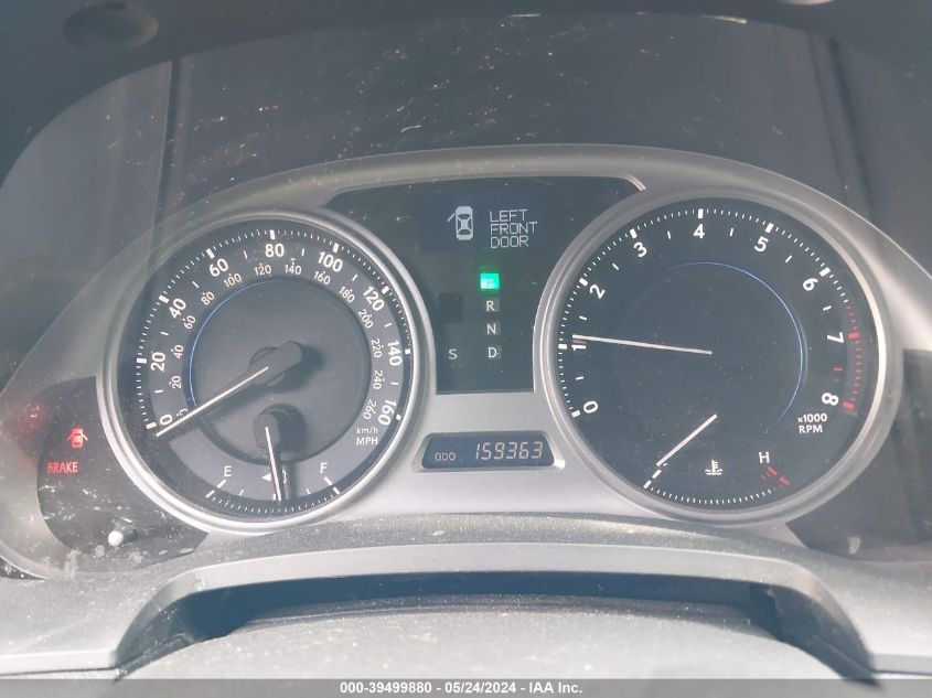 2012 Lexus Is 350 VIN: JTHBE5C29C5031144 Lot: 39499880