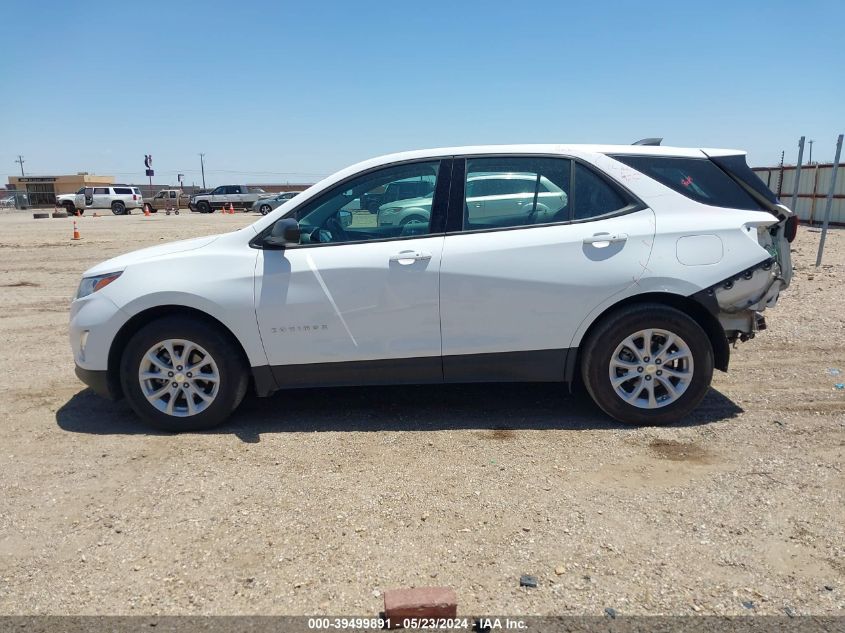 2018 Chevrolet Equinox Ls VIN: 3GNAXHEV8JS636993 Lot: 39499891