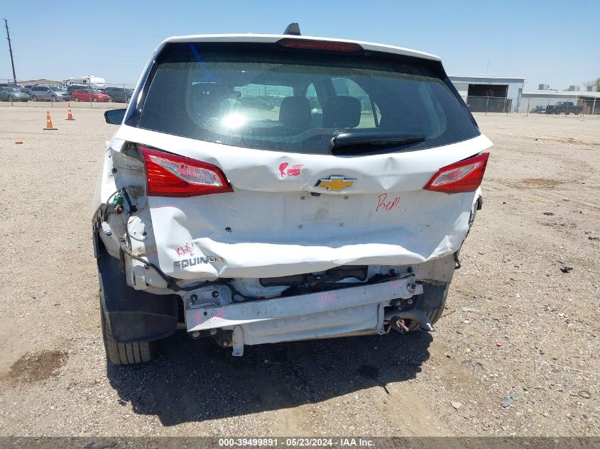 2018 Chevrolet Equinox Ls VIN: 3GNAXHEV8JS636993 Lot: 39499891