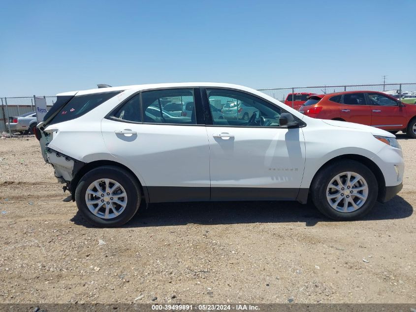 2018 Chevrolet Equinox Ls VIN: 3GNAXHEV8JS636993 Lot: 39499891