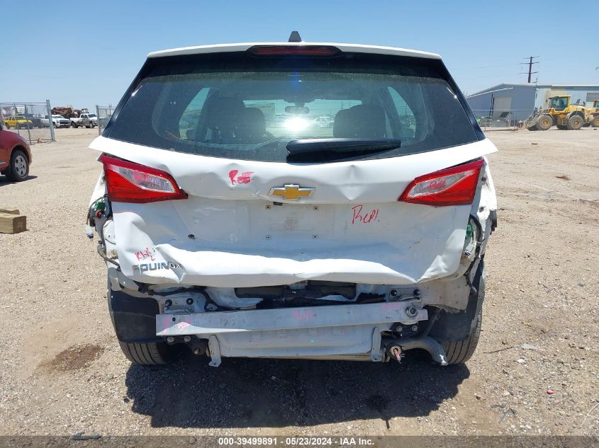 2018 Chevrolet Equinox Ls VIN: 3GNAXHEV8JS636993 Lot: 39499891