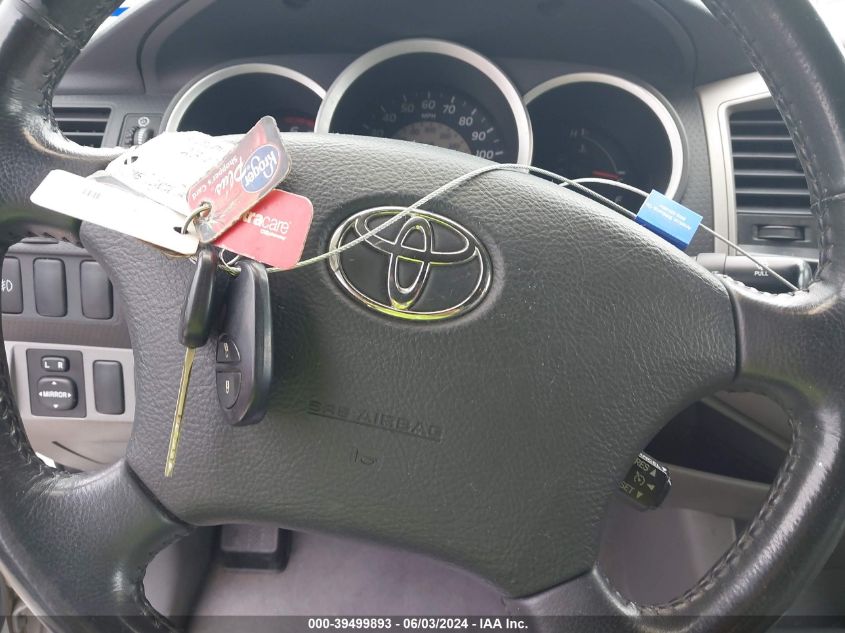 2005 Toyota Tacoma Prerunner V6 VIN: 5TEJU62N55Z052123 Lot: 39499893