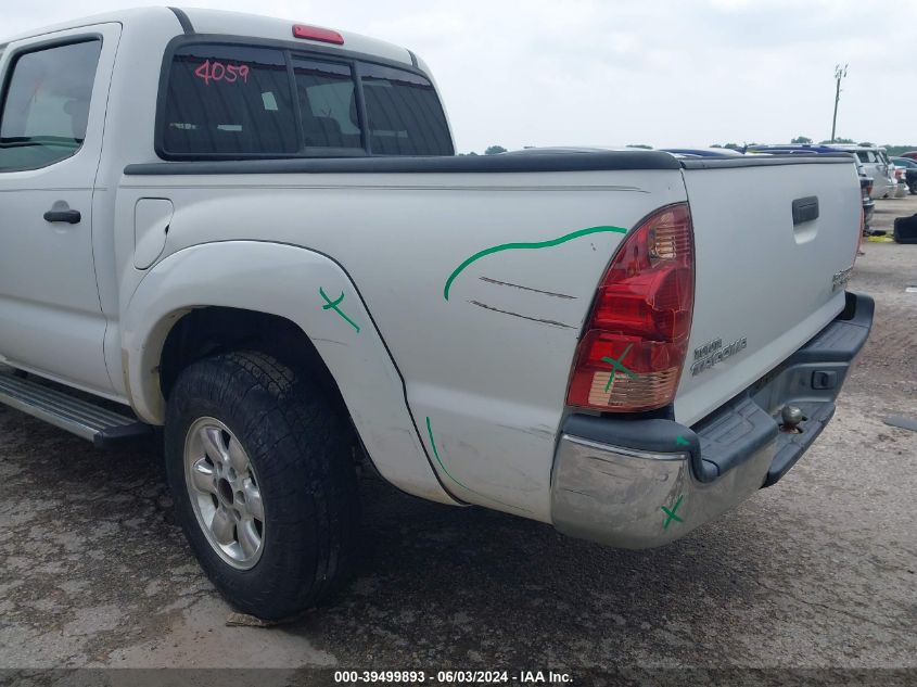 2005 Toyota Tacoma Prerunner V6 VIN: 5TEJU62N55Z052123 Lot: 39499893