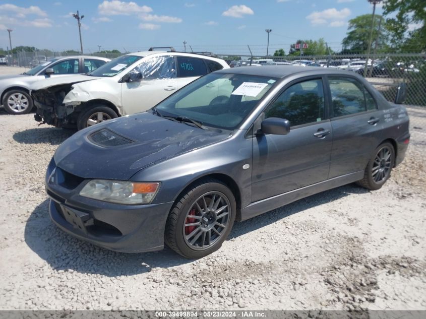 2005 Mitsubishi Lancer Evolution Mr/Viii VIN: JA3AH86DX5U012225 Lot: 39499894