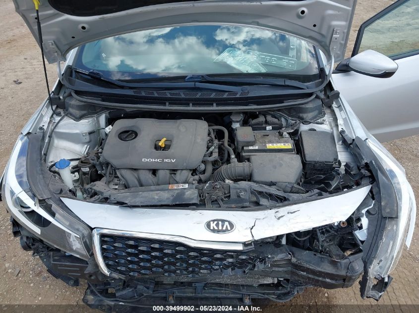 2017 Kia Forte Lx VIN: 3KPFK4A76HE086375 Lot: 39499902