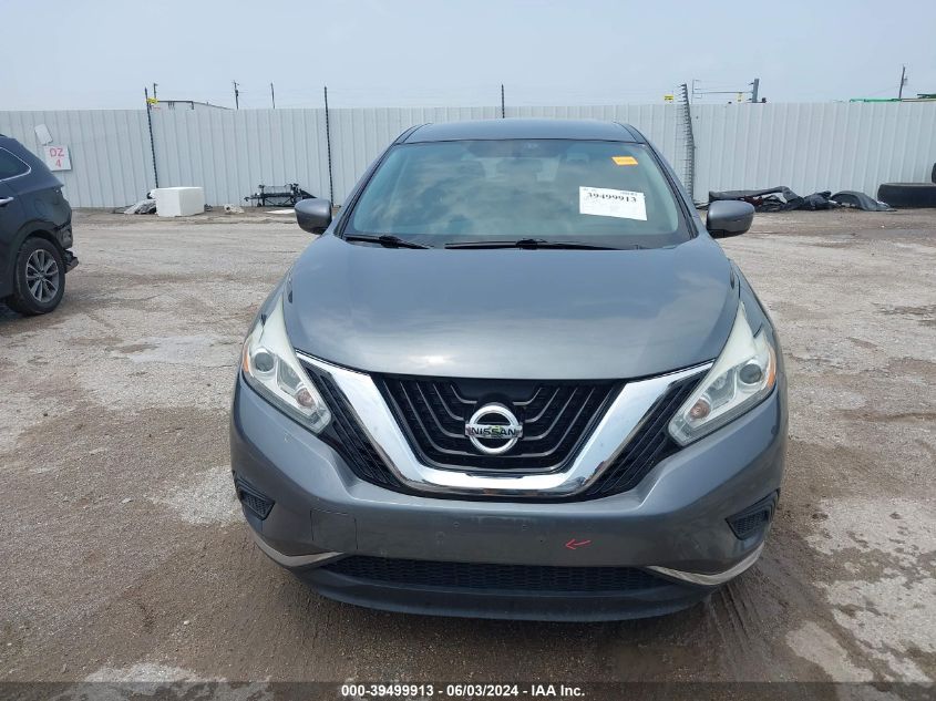 2016 Nissan Murano S VIN: 5N1AZ2MG3GN128447 Lot: 39499913