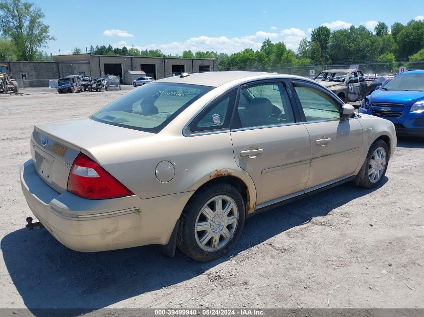 2007 Ford Five Hundred Sel VIN: 1FAFP27107G120940 Lot: 39499940