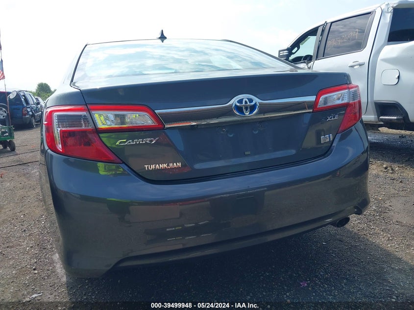 2012 Toyota Camry Hybrid Xle VIN: 4T1BD1FK3CU056793 Lot: 39499948