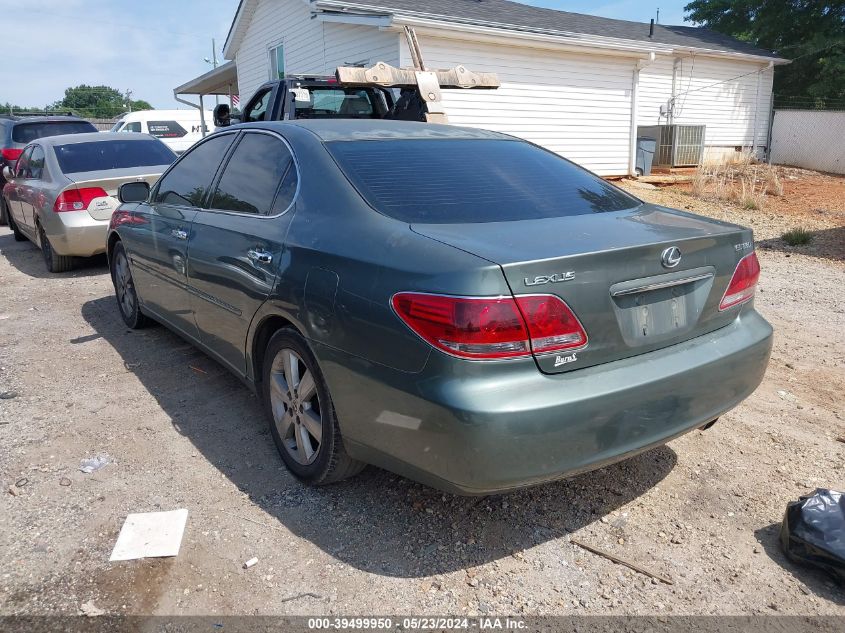 2005 Lexus Es 330 VIN: JTHBA30GX55058307 Lot: 39499950