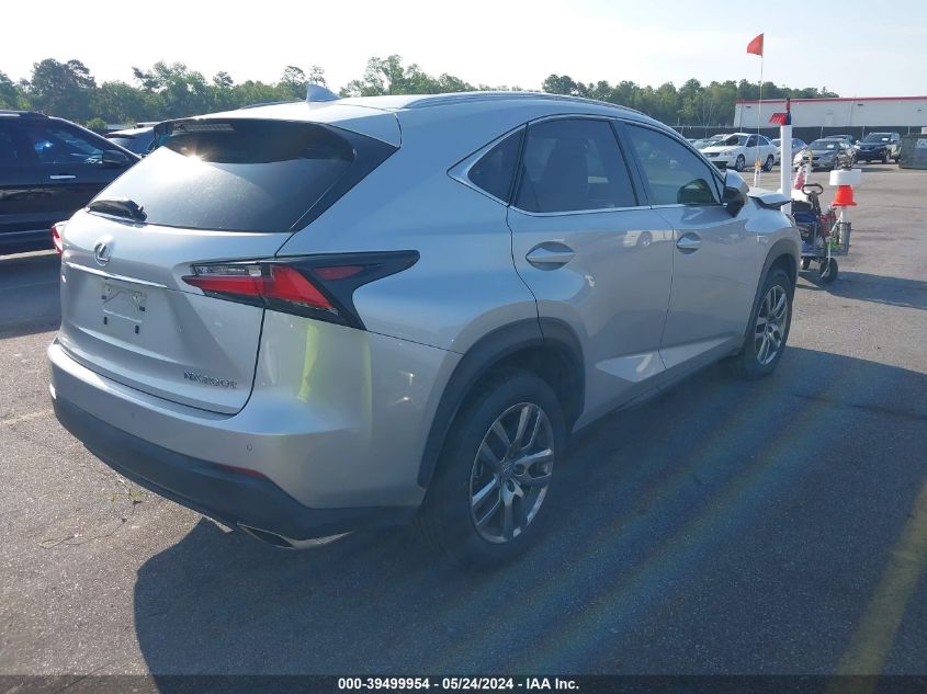 2016 Lexus Nx 200T VIN: JTJYARBZ5G2033121 Lot: 39499954