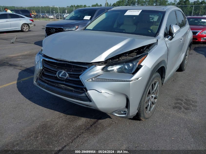 2016 Lexus Nx 200T VIN: JTJYARBZ5G2033121 Lot: 39499954