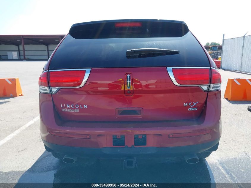 2013 Lincoln Mkx VIN: 2LMDJ8JK4DBL30578 Lot: 39499958