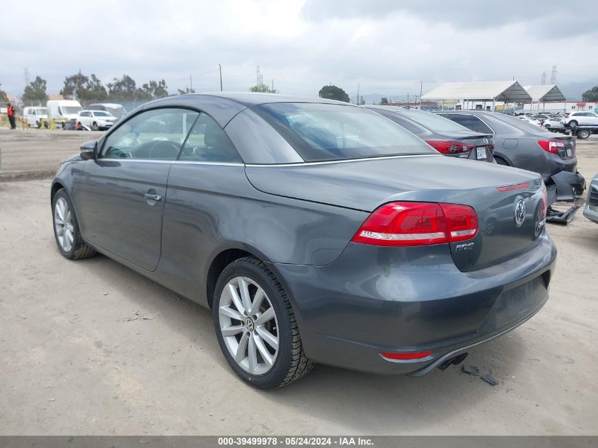 2012 Volkswagen Eos Komfort VIN: WVWBW7AH0CV003640 Lot: 39499978