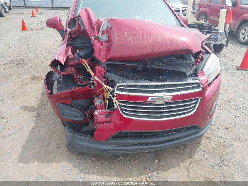 2015 Chevrolet Trax 1Ls VIN: KL7CJKSBXFB260176 Lot: 39499985