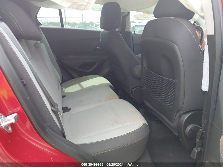 2015 Chevrolet Trax 1Ls VIN: KL7CJKSBXFB260176 Lot: 39499985