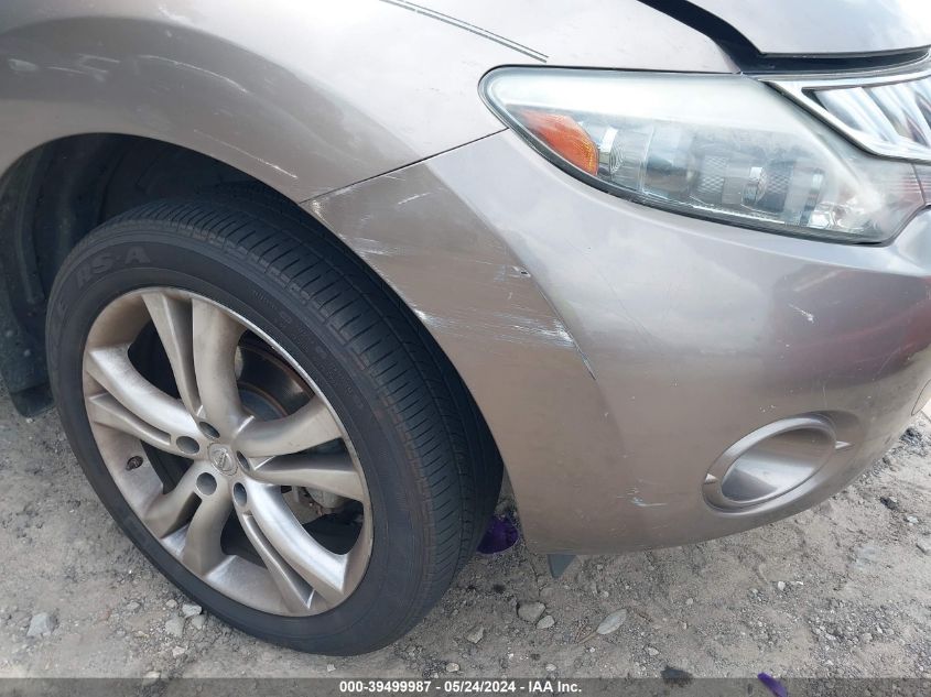 2010 Nissan Murano Le VIN: JN8AZ1MU7AW000304 Lot: 39499987