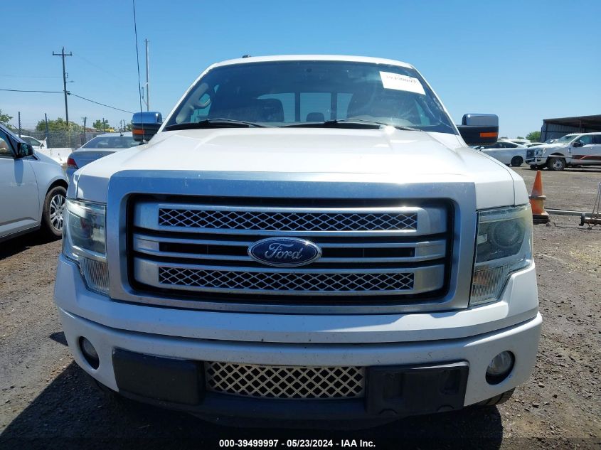 2013 FORD F-150 PLATINUM - 1FTFW1CT4DFA19657