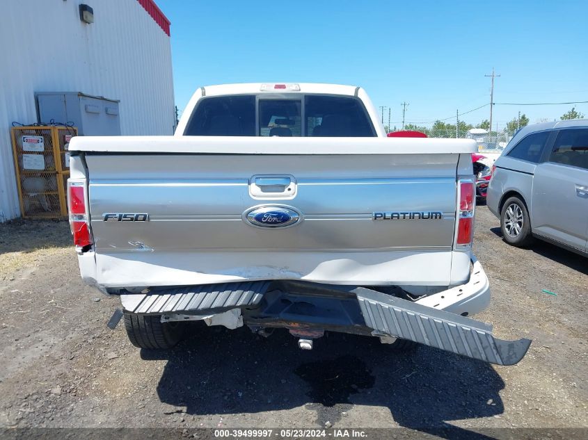 2013 FORD F-150 PLATINUM - 1FTFW1CT4DFA19657