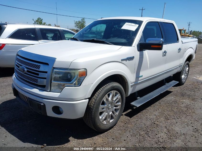 2013 Ford F-150 Platinum VIN: 1FTFW1CT4DFA19657 Lot: 39499997