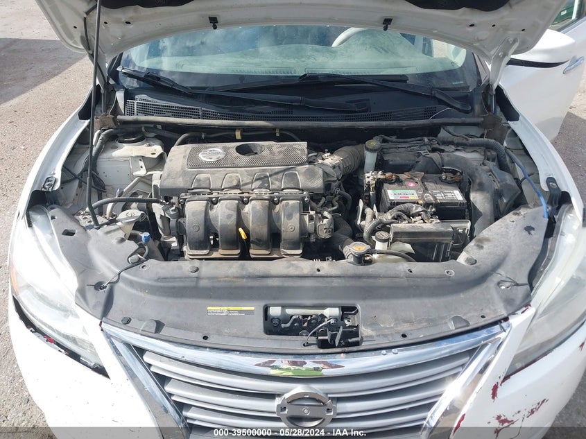 2014 Nissan Sentra Sv VIN: 3N1AB7AP3EL614055 Lot: 39500000