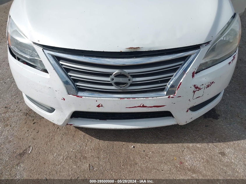 2014 Nissan Sentra Sv VIN: 3N1AB7AP3EL614055 Lot: 39500000