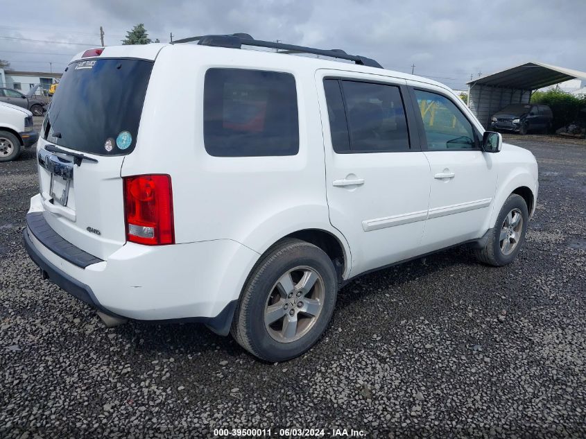 2009 Honda Pilot Ex-L VIN: 5FNYF48509B047939 Lot: 39500011