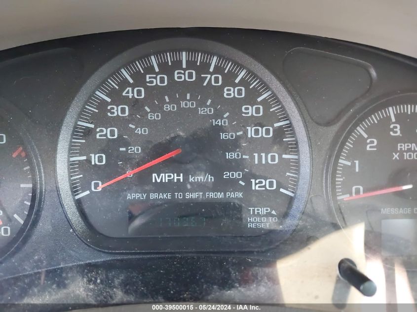 2000 Chevrolet Impala Ls VIN: 2G1WH55K5Y9161285 Lot: 39500015