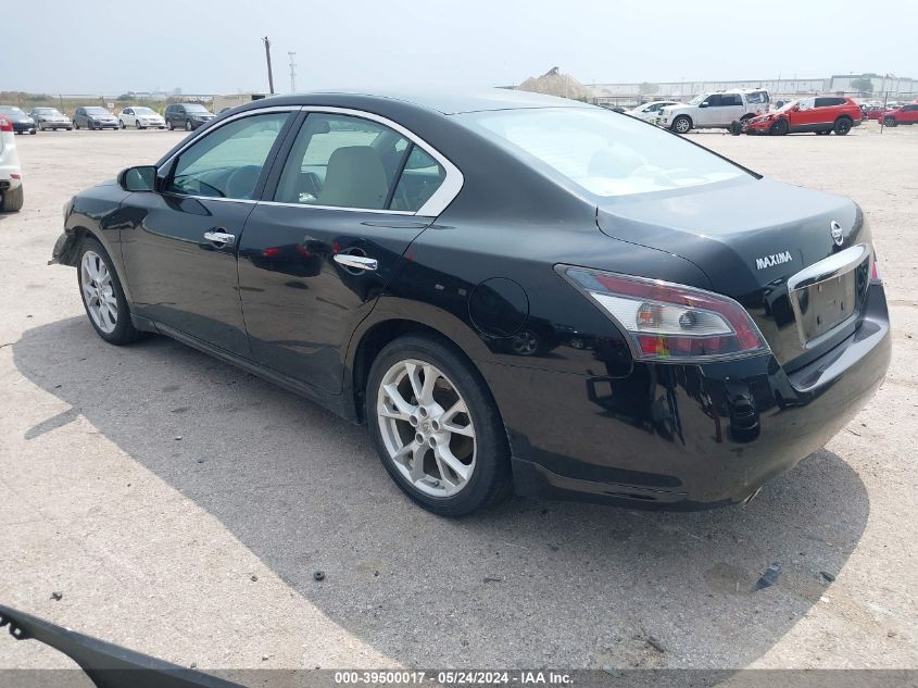 2014 Nissan Maxima 3.5 S VIN: 1N4AA5AP0EC433291 Lot: 39500017