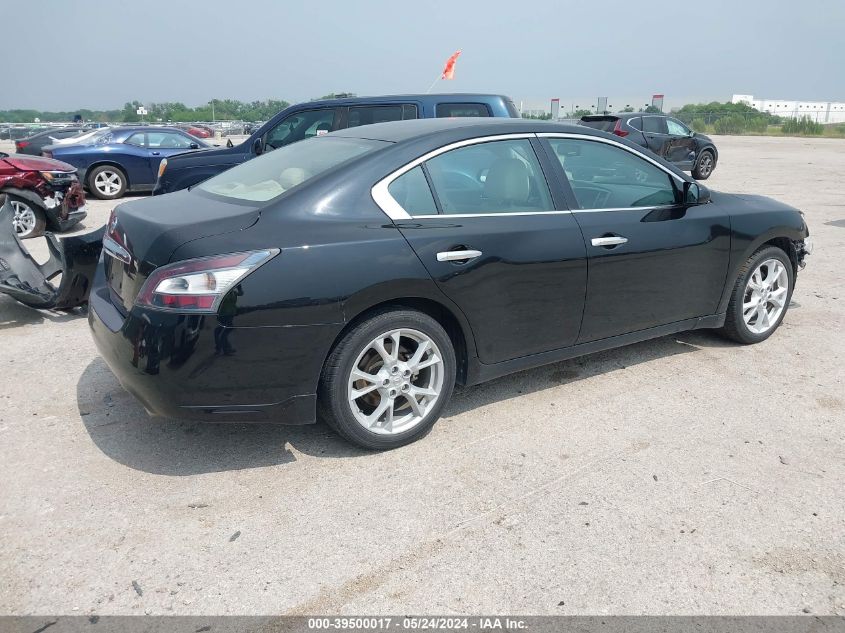 2014 Nissan Maxima 3.5 S VIN: 1N4AA5AP0EC433291 Lot: 39500017